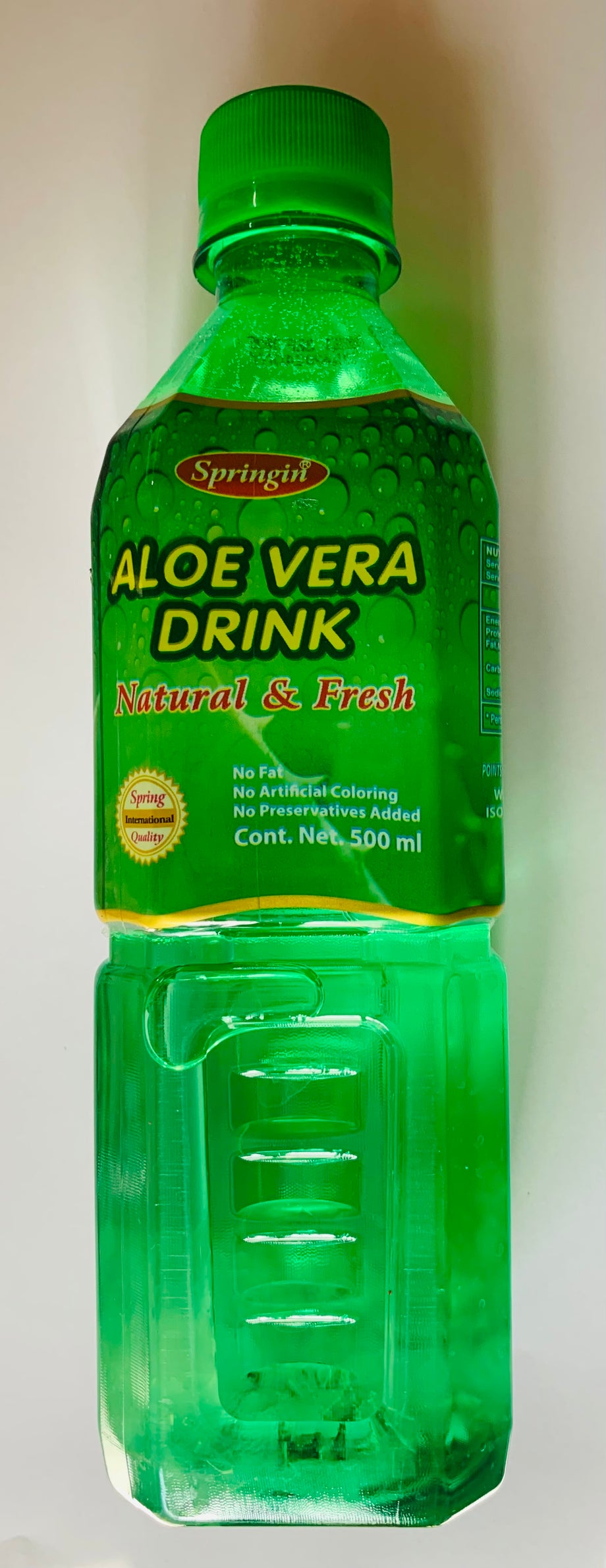 Springin Aloe Vera Drink  Oringinal  24 Bottles x 500 mL/Shipper